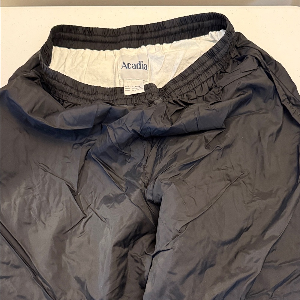 Arcadia Men's Black Weatherproof Pants